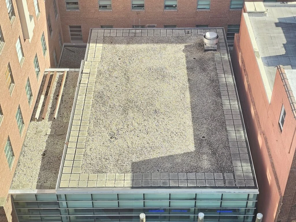 Low slope roof system in St Louis