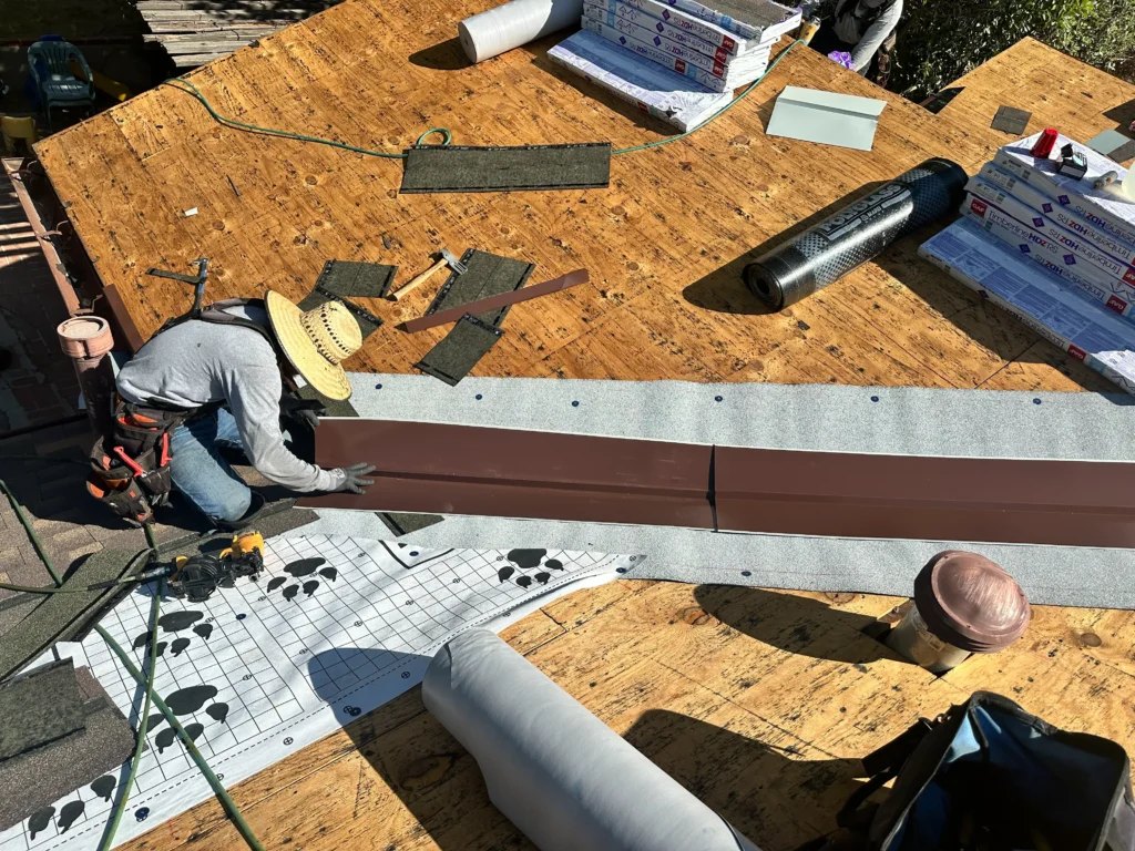 Commercial roof service agreement inspection in St Louis